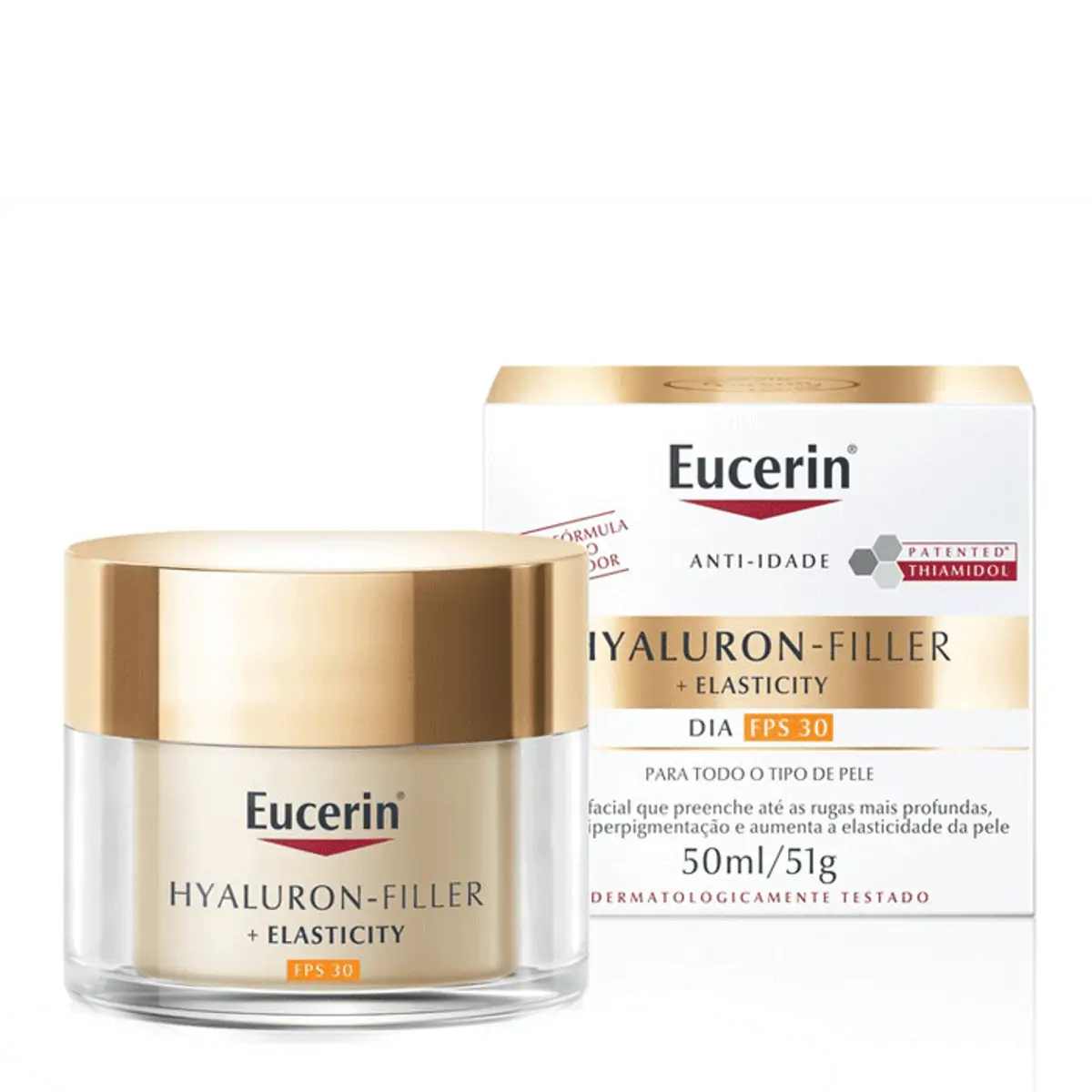 Creme Facial Eucerin Hy-fi Elasticity Dia FPS 30 Antirrugas 50ml
