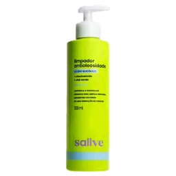 Gel Limpador Antioleosidade Sallve 300ml