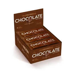 True Protein Bar Chocolate Meio Amargo Display c/ 12 Unidades True Source