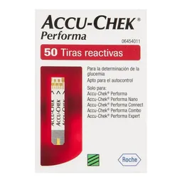 Tiras Accu-Chek Performa Roche C/ 50 Unidades