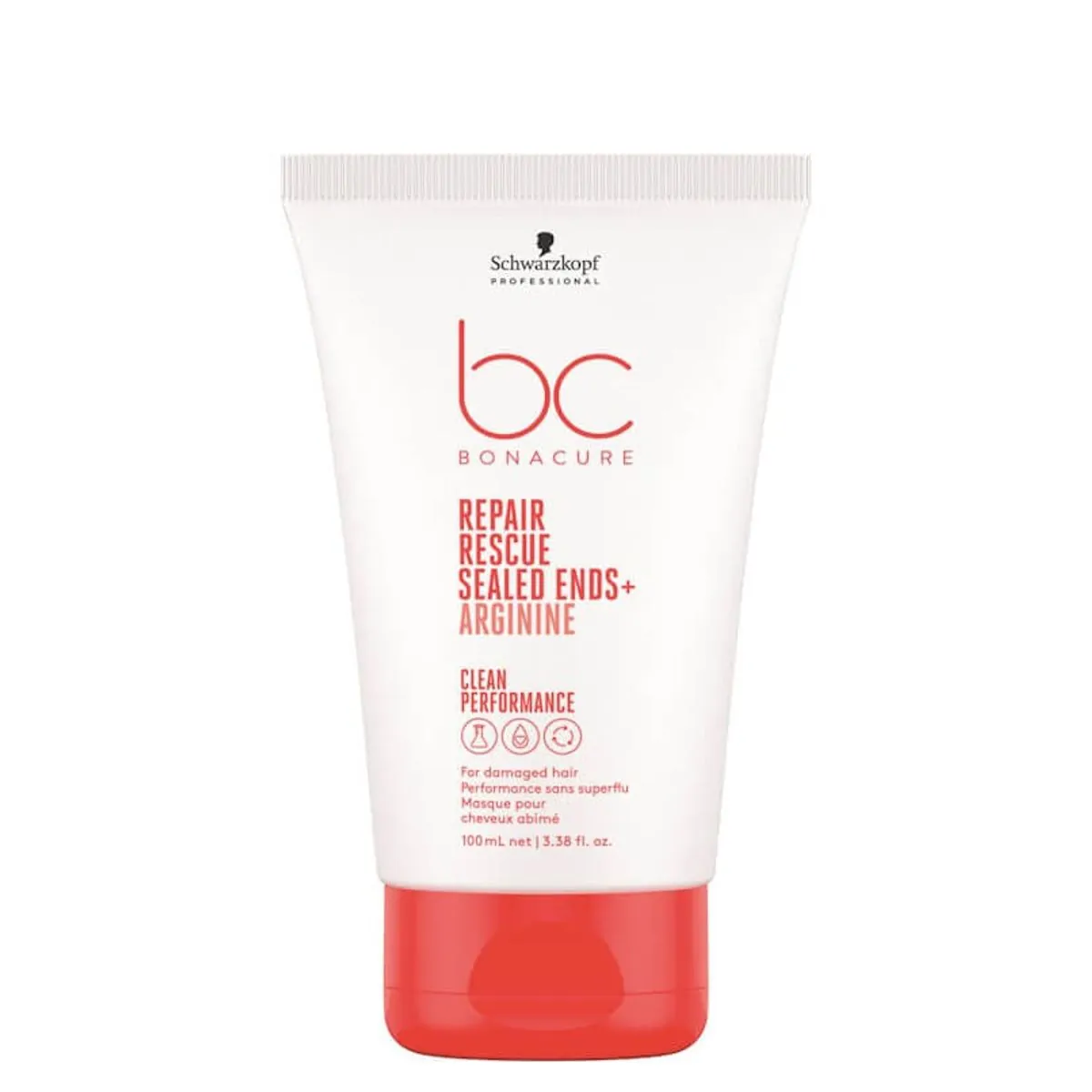 Schwarzkopf BC Bonacure Repair Rescue Sealed Ends+ Arginine - Reparador de Pontas 250ml - 100ml