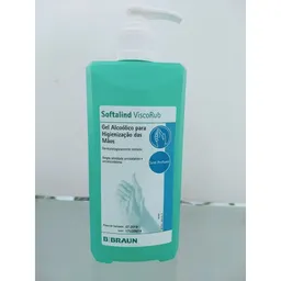 Álcool Gel Softalind ViscoRub 1000ml  - BBraun - Álcool Gel Softalind ViscoRub 1000ml - BBraun