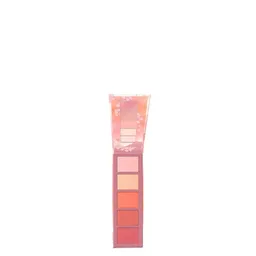 Paleta de Blush e Iluminador em Pó Essence Peachy Blossom 5 Shades