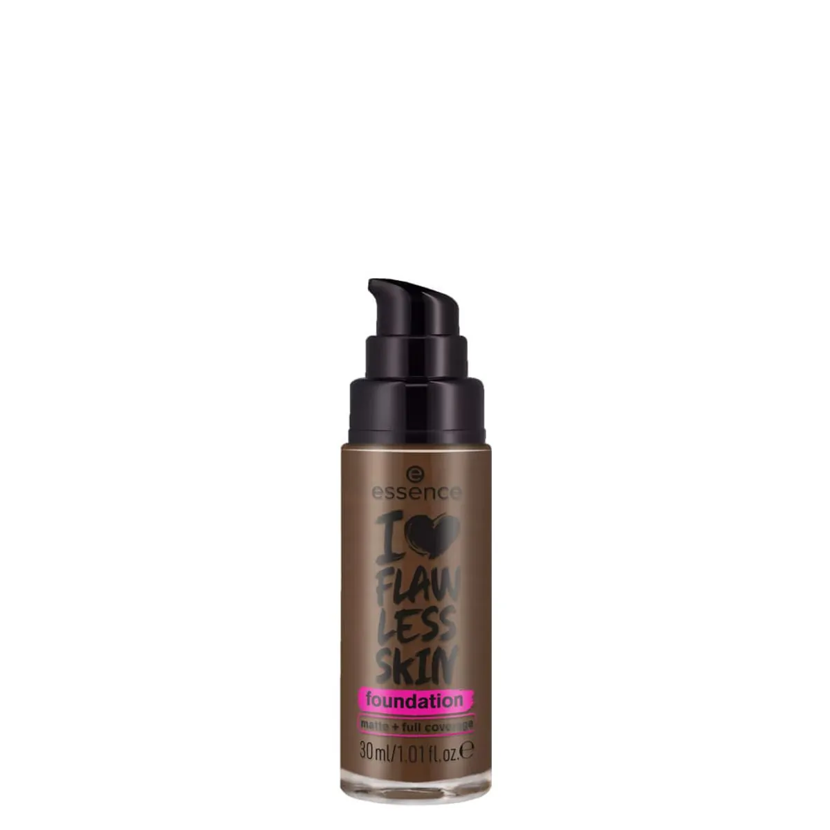 Base Líquida Matte Essence I Love Flawless Skin FPS 20 190 Deep 30 ml
