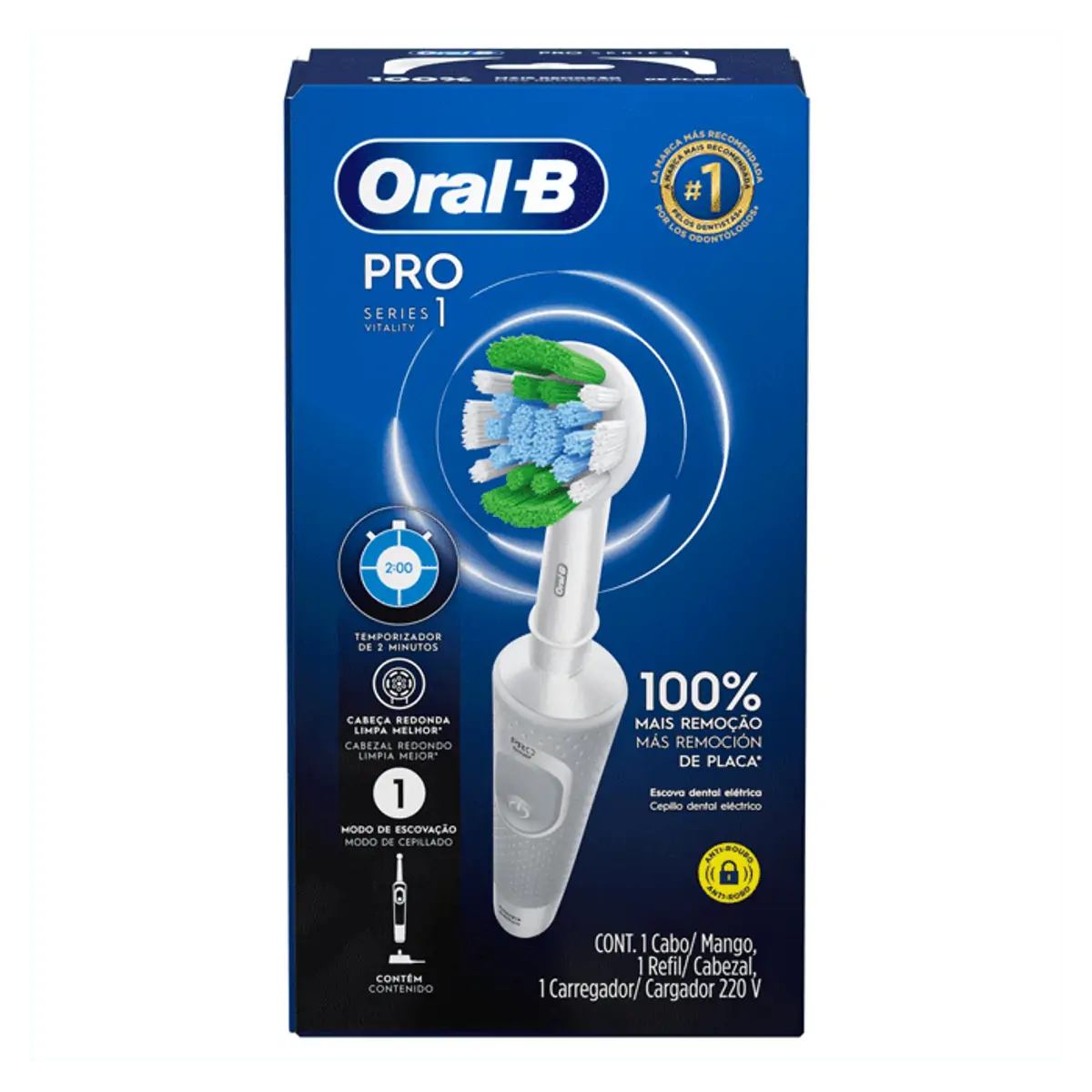 Escova Dental Elétrica Oral-B Vitality 100 Precision Clean 220 Volts