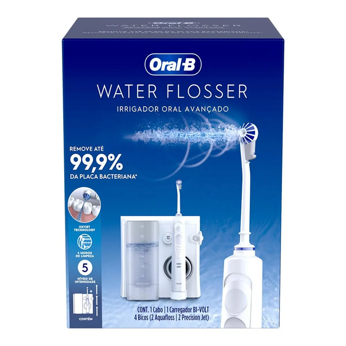 Irrigador Bucal Oral-B Avançado Branco Water Flosser 1 Unidade