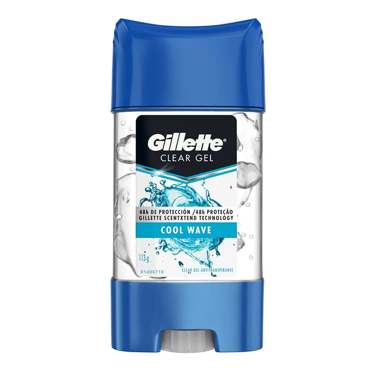 Desodorante Masculino Gillette Gel Clear Cool Wave 113g