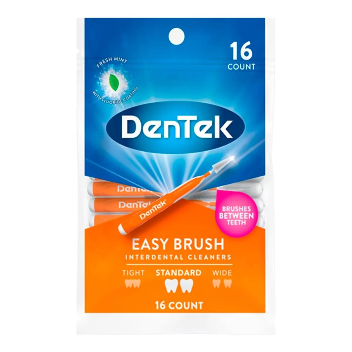Escova Interdental Dentek Padrão 16 Unidades