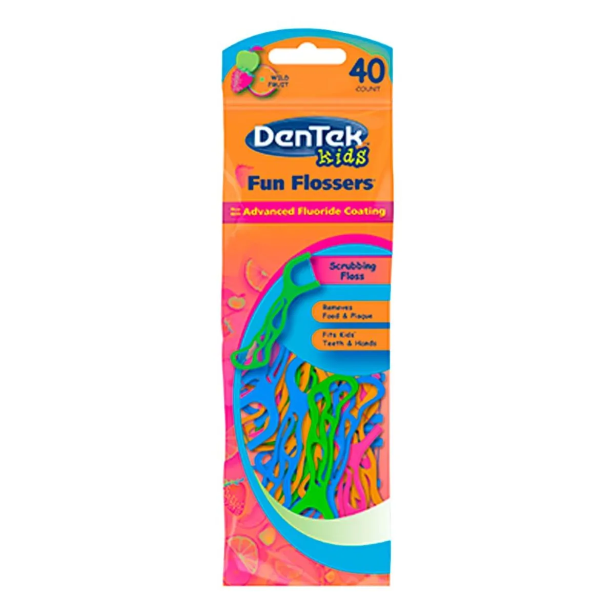 Fio Dental Dentek Kids Fun Flossers 40 Unidades