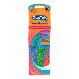 Fio Dental Dentek Kids Fun Flossers 40 Unidades