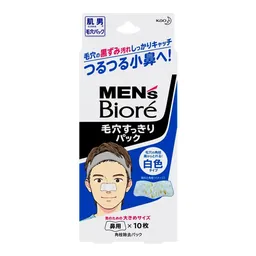 Adesivo Bioré Mens Pore White Remoção de Cravos 10 Unidades