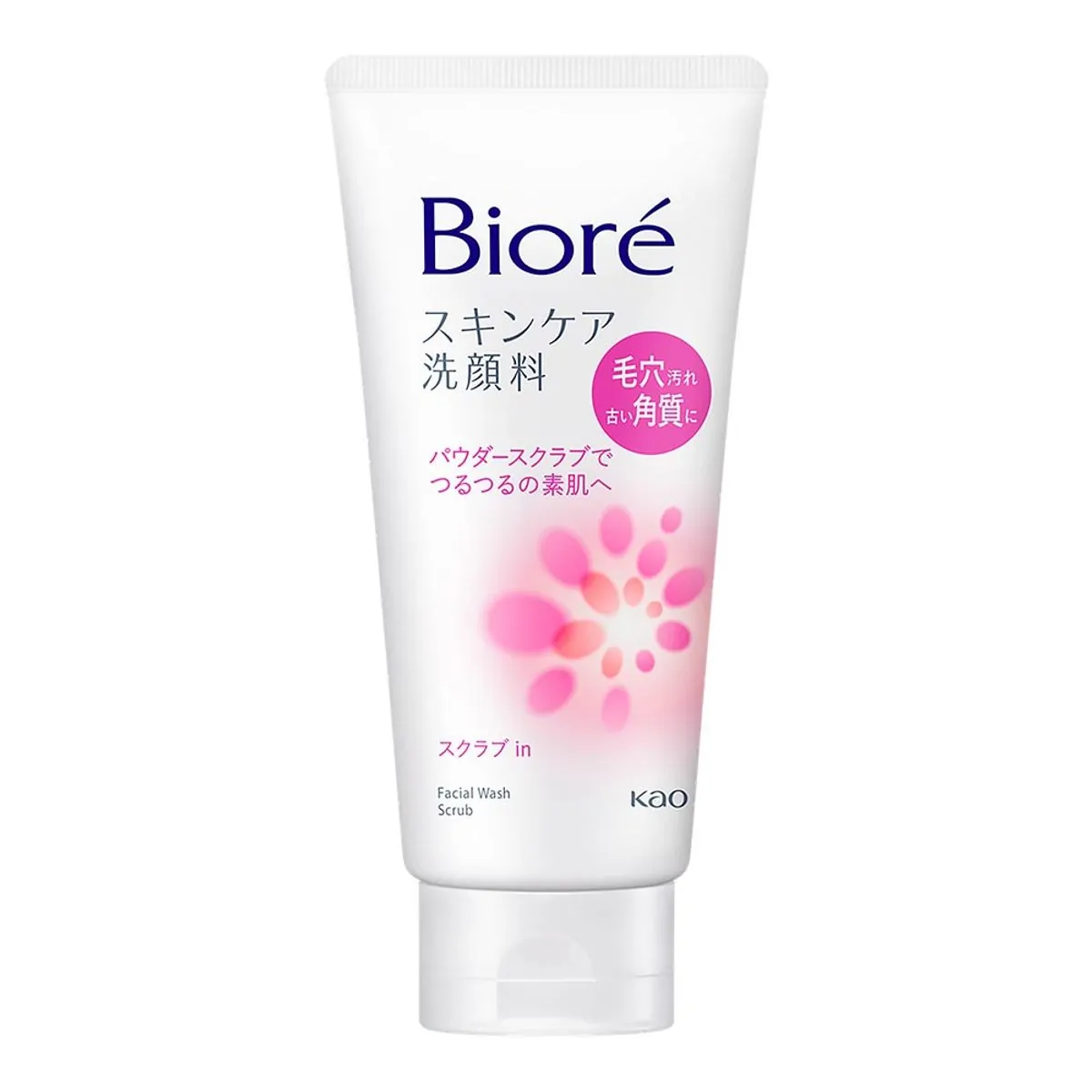 Sabonete de Limpeza Facial Bioré Wash Scrub 130g
