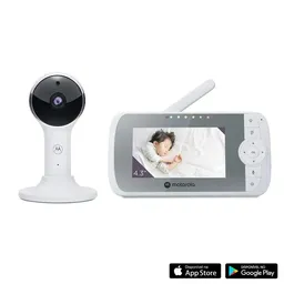 Babá Eletrônica VM64 CONNECT Tela LCD 4.3 Wi-Fi - Motorola