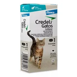 Credeli Gatos 48Mg Para Gatos De 2,1 A 8Kg - 1 Comprimido