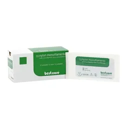 Fio de Sutura Nylon BestCare 1-2 - Injecta - 3-0 (Cód. 26.7246)