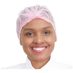 Touca Descartável em TNT Dejamaro - Rosa - Gramatura 30 - 100 unidades