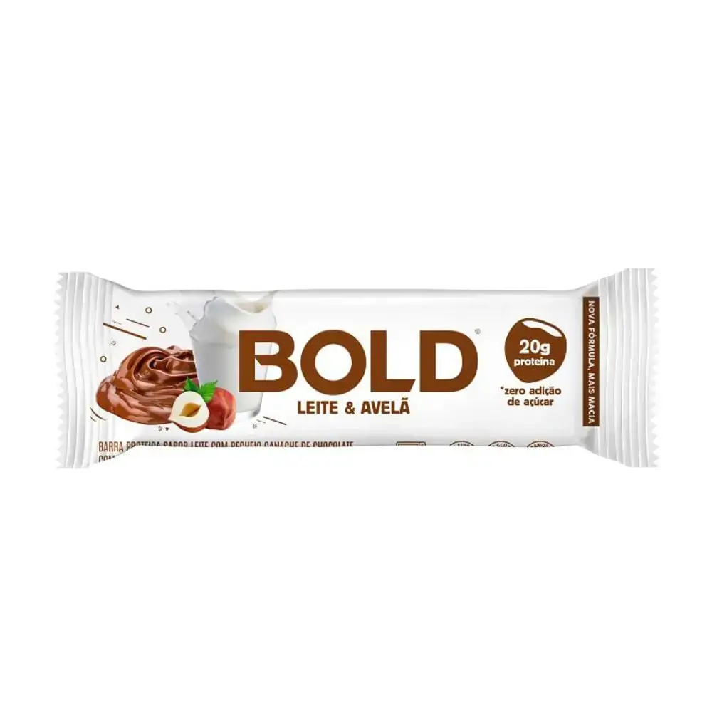 Bold Leite e Avelã 60g Bold