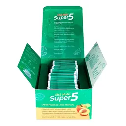 Chá Nutri Super 5 Pessego e Limão Tropical 30 Sachês