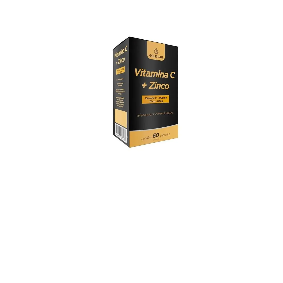 Vitamina C + Zinco C/60 Cápsulas - Gold Lab
