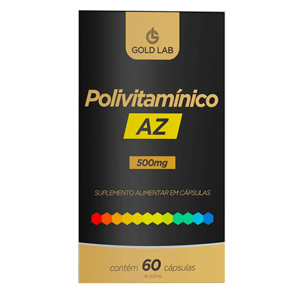 Polivitamínico AZ C/60 Cápsulas - Gold Lab