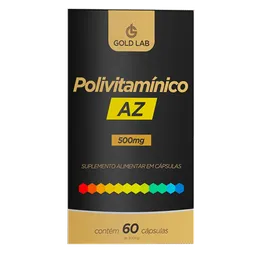 Polivitamínico AZ C/60 Cápsulas - Gold Lab