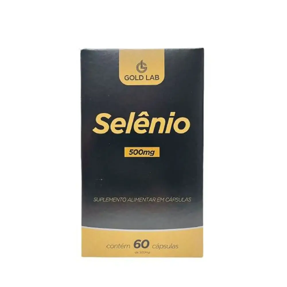 Selênio 500mg C/60 cápsulas - Gold Lab