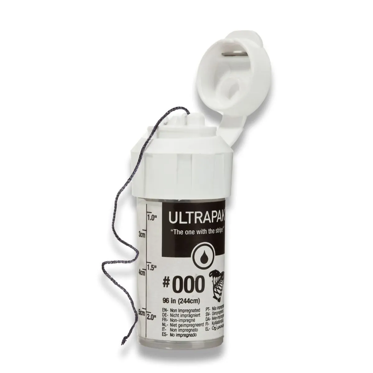 Fio Retrator Tricotado Ultrapak - Ultradent - Fio Retrator Tricotado Ultrapak #000 - Ultradent
