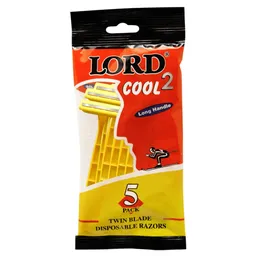 Aparelho Descartável Para Barbear Lord Cool 2 5 Unidades