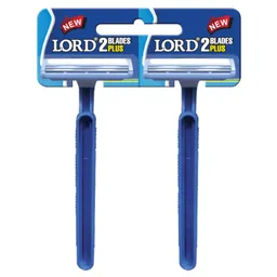 Aparelho Descartável Para Barbear Lord Blades Plus 2 Unidades