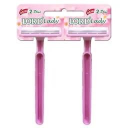 Aparelho Descartável Para Depilar Lord Lady Plus 2 Unidades