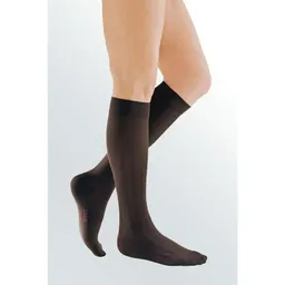 Meia Medi 20-30 MMHG Medivem For Men Com Ponteira - Cor: Marrom                   Tam: 6