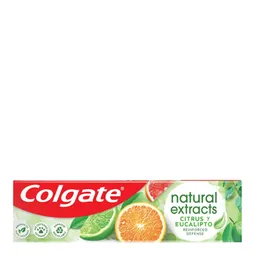 Pasta de Dente Colgate Natural Extracts Reinforced Defense Citrus e Eucalipto 90g