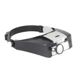 Lupa Viseira Com 2 Leds - Aumento 4 X - Mg81007-A