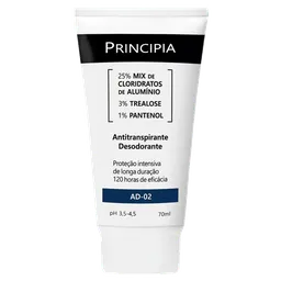 Desodorante Antitranspirante Emulsão Principia Ad-02 70ml