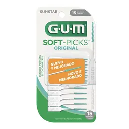 Escova Interdental Soft Picks GUM 15 Unidades