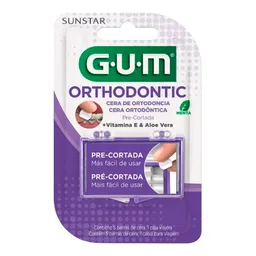 Cera Ortodôntica GUM Sabor Neutro 5 Barras