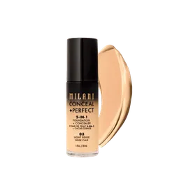 Milani 2 em 1 Light Beige 03 - Base Liquida