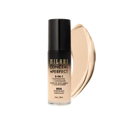 Milani Conceal + Perfect 2 em 1 - Base Líquida 30ml - Porcelain-00A30 ml