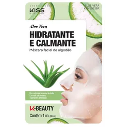 Máscara Facial Hidratante e Calmante Kiss New York Aloe Vera 10g