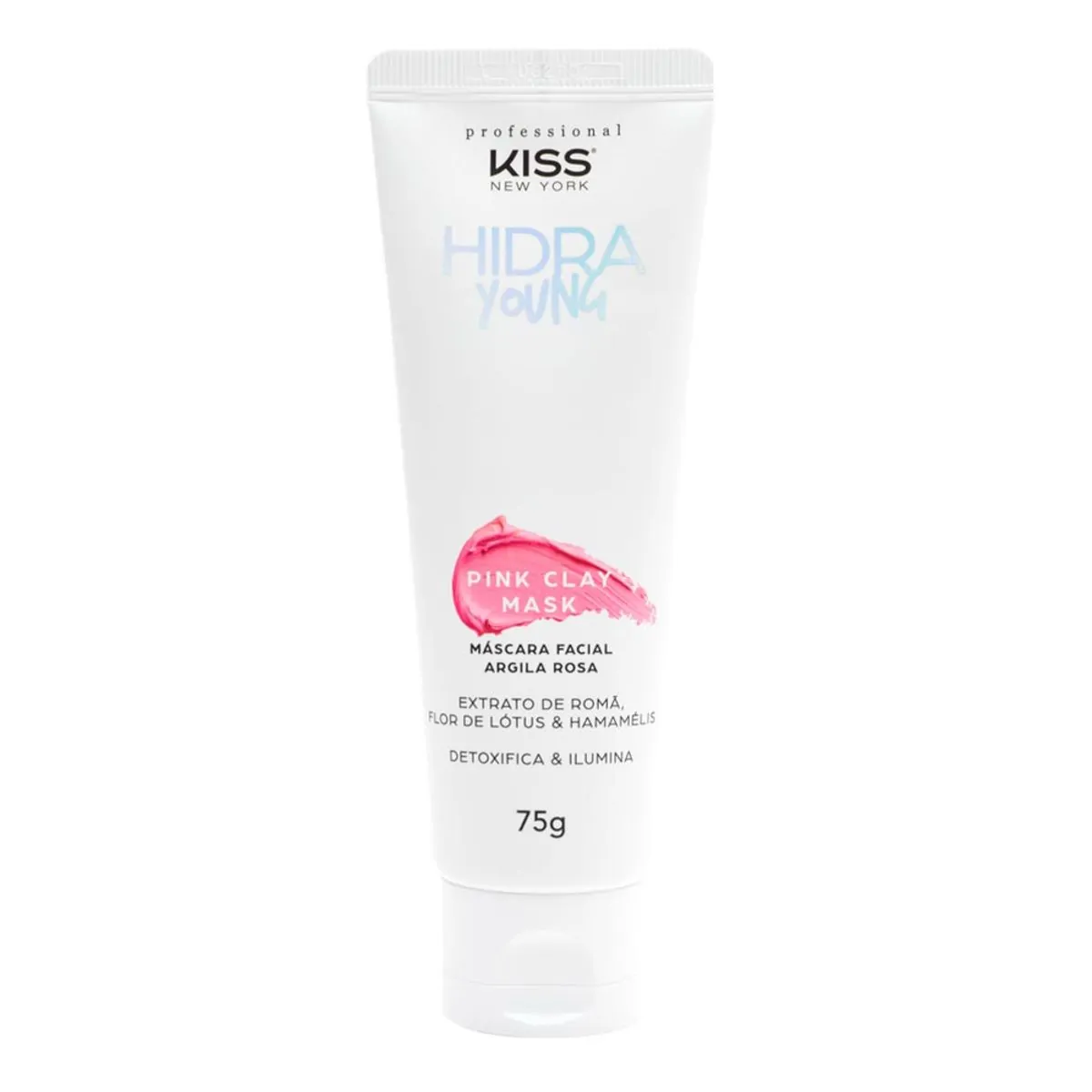 Máscara Facial Kiss Hidra Young Argila Rosa 75g