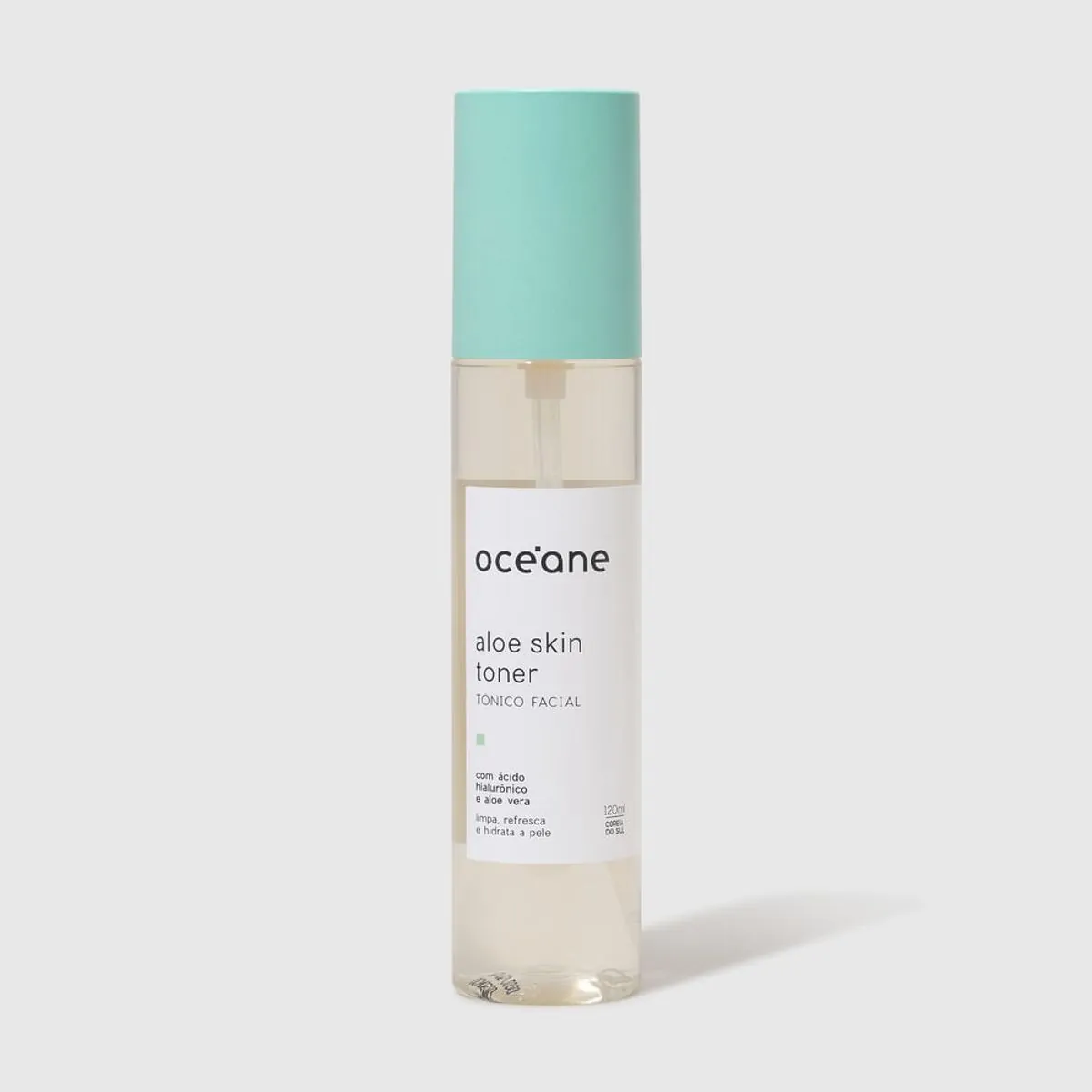 Tônico Facial com Aloe Vera - Aloe Skin Toner 120ml Océane