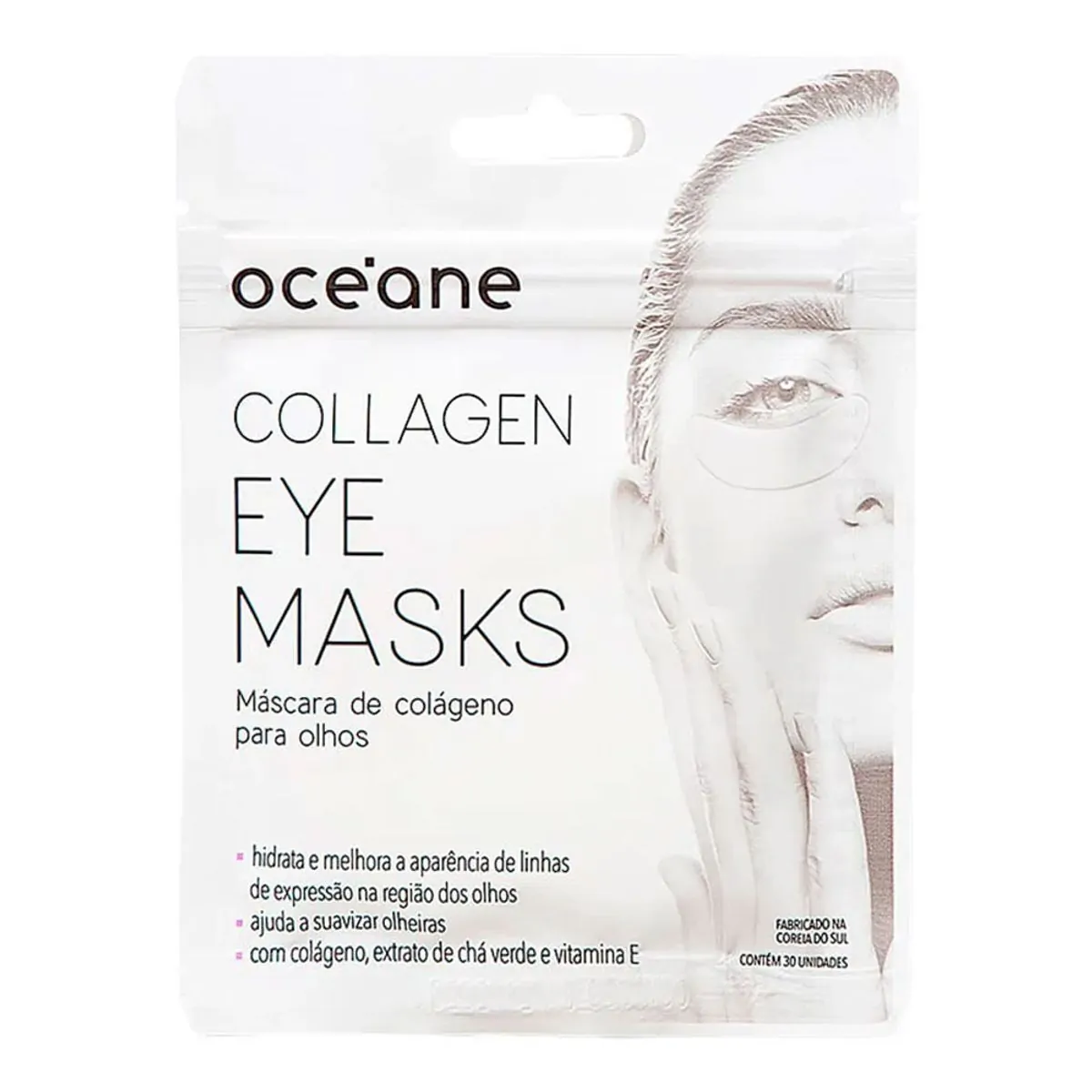 Máscara Facial para os Olhos Océane Colágeno 1 Unidade