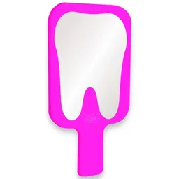 Espelho de Mão Dente Rosa - AGIR