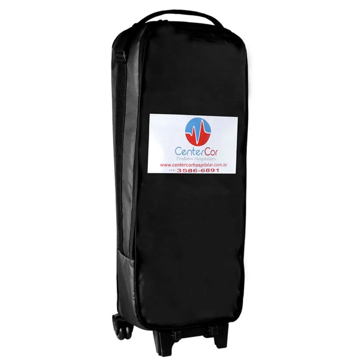 Bolsa para Unidade de Emergência Preta
