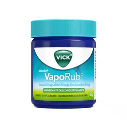 Descongestionante Vick VapoRub 28,2mg/g + 52,6mg/g + 13,3mg/g 100g