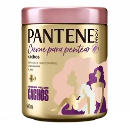Creme Para Pentear Pantene Unidas Pelos Cachos 600ml