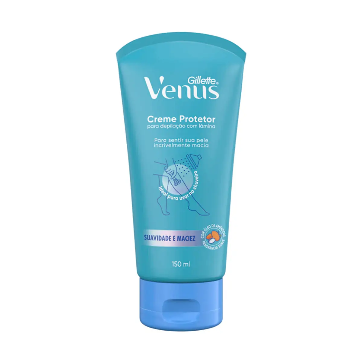 Creme para Depilação Gillette Venus com Óleo de Amêndoas 150mL