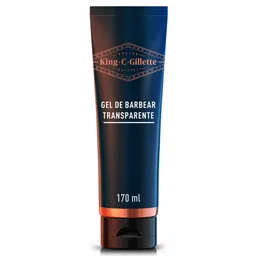 Gel De Barbear King C.Gillette Menos Irritação 170ml