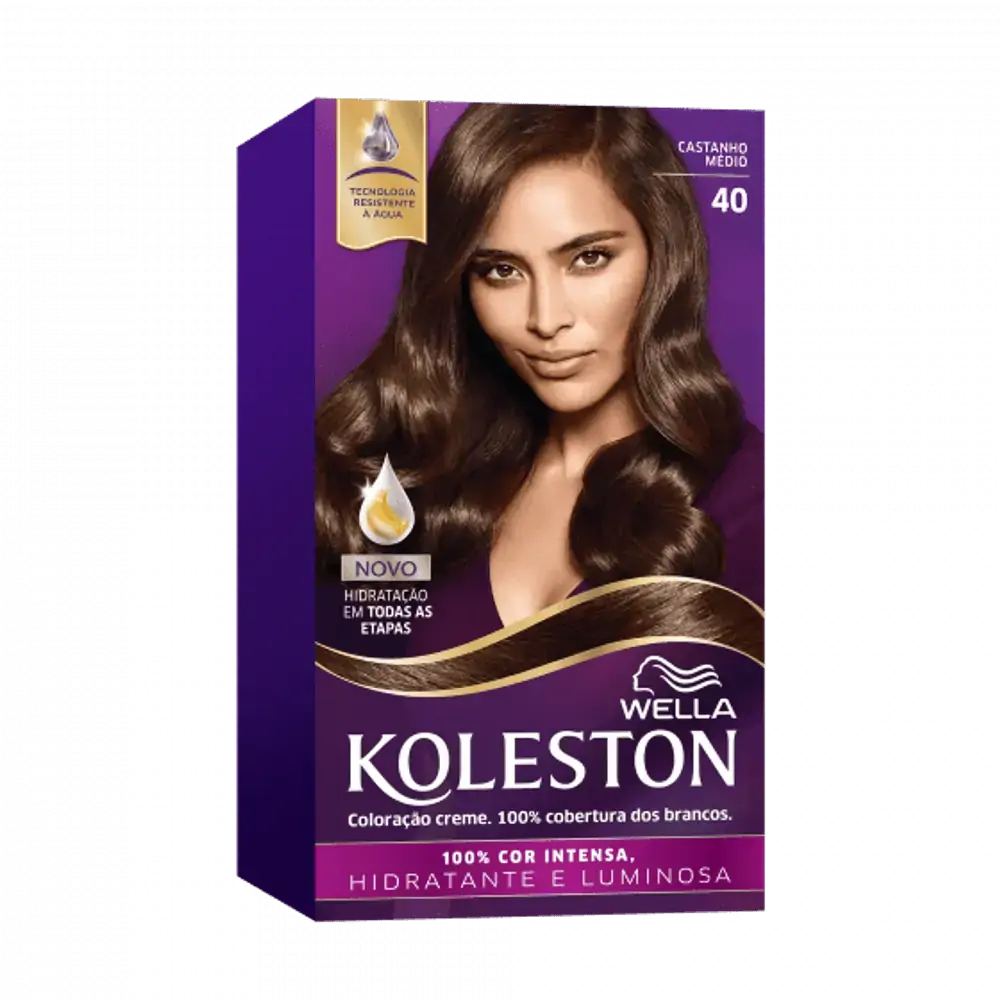 Coloração Koleston - Wella - Castanho Médio 40