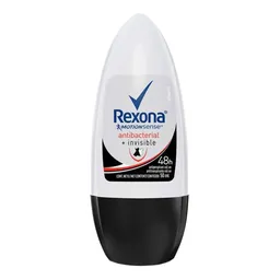 Desodorante Roll On Rexona Antibacterial Invisible Feminino 50ml